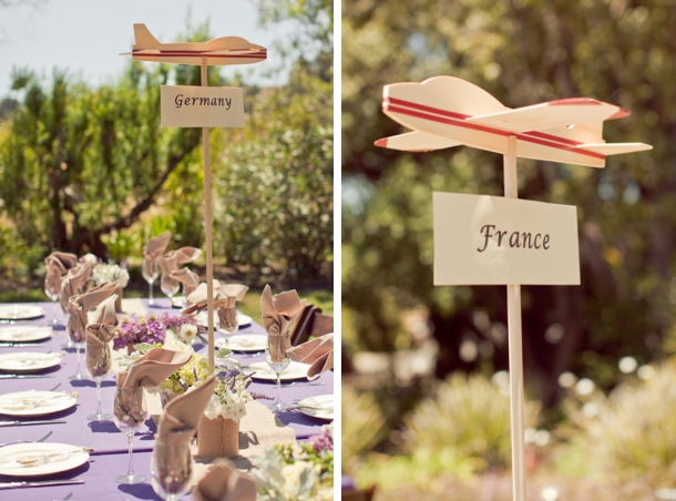 Travel has been a popular theme in weddings for a couple of years now - here are some fresh new ideas to inspire!