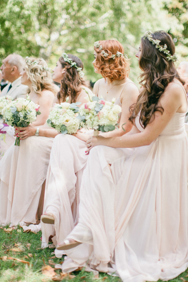 Boho Bridesmaid Flower Crowns Southbound Bride 