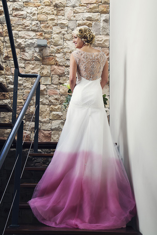 Dip Dye And Ombre Wedding Dresses 3980