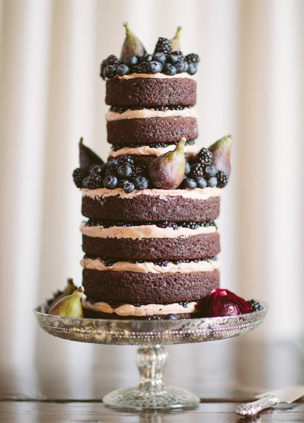 Naked Cakes For A Fall Wedding Southbound Bride