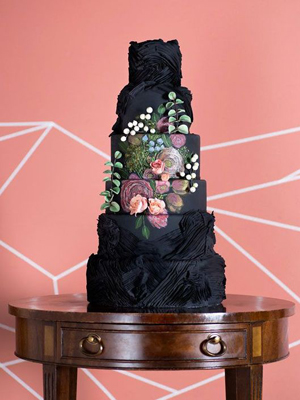Black Wedding Cakes Southbound Bride