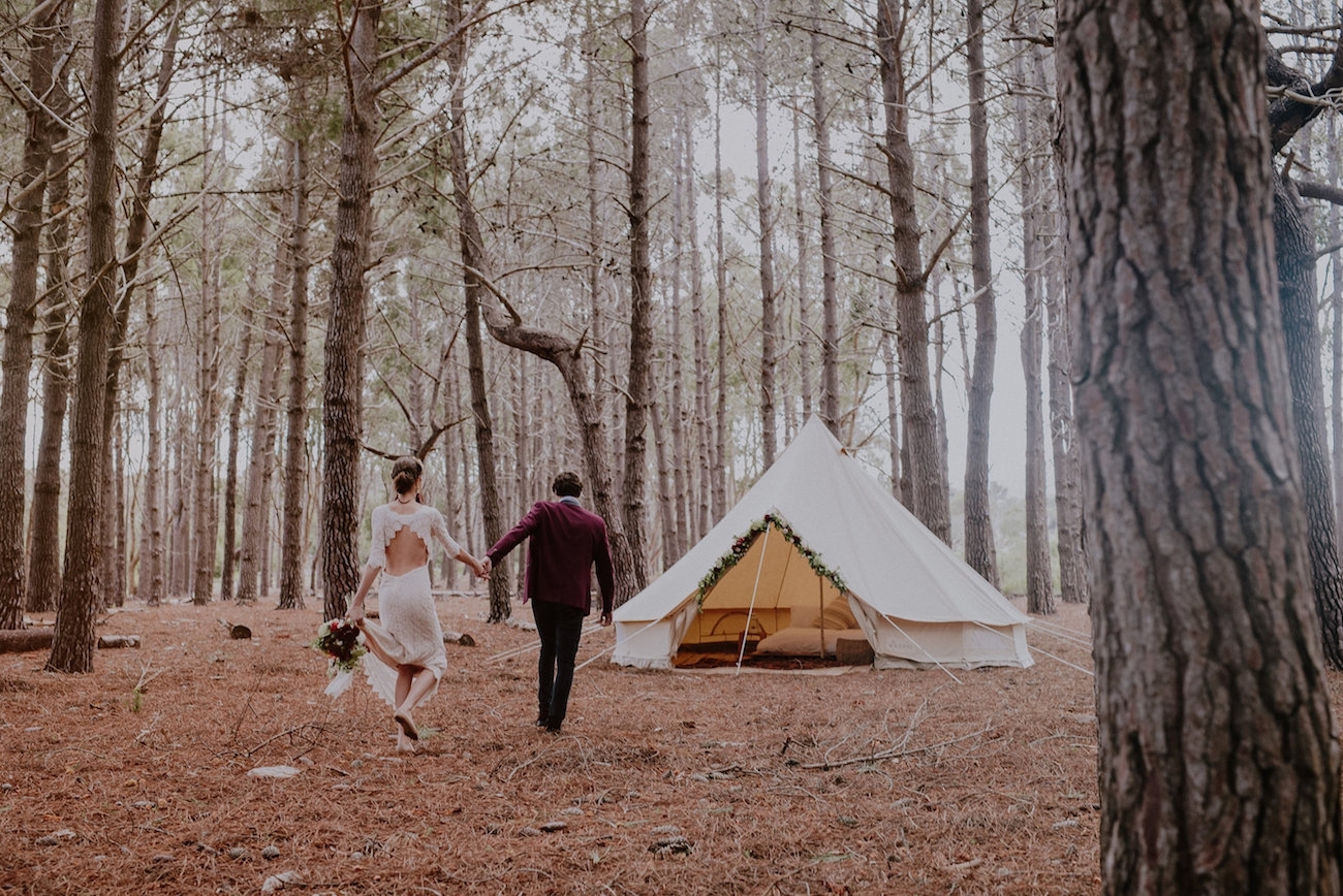 Woodlands Elopement Inspiration By Lad Lass Photography Southbound