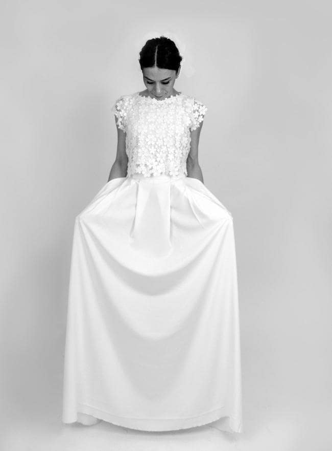 20 Beautiful Bridal Separates From Etsy | SouthBound Bride