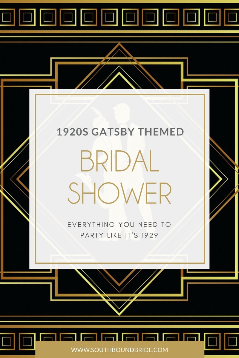 Great Gatsby 1920s Themed Bridal Shower