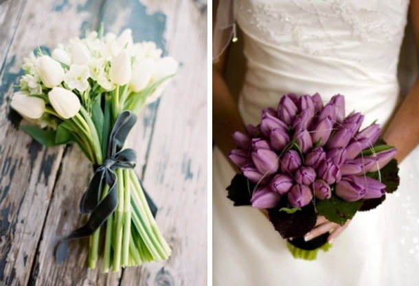 Purple Tulip Bouquet