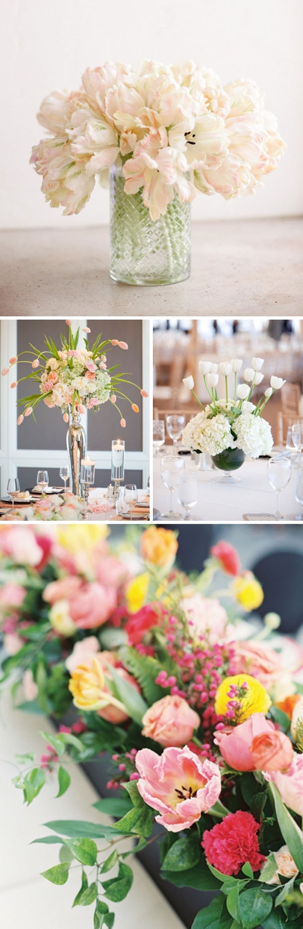 Tulip Wedding Centerpieces