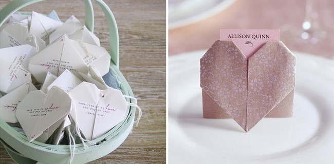 5 Easy DIY Origami Wedding Ideas | SouthBound Bride
