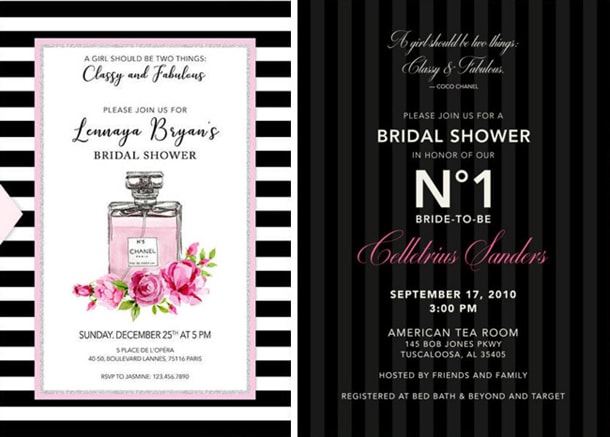 Chanel Wedding Invitations 10