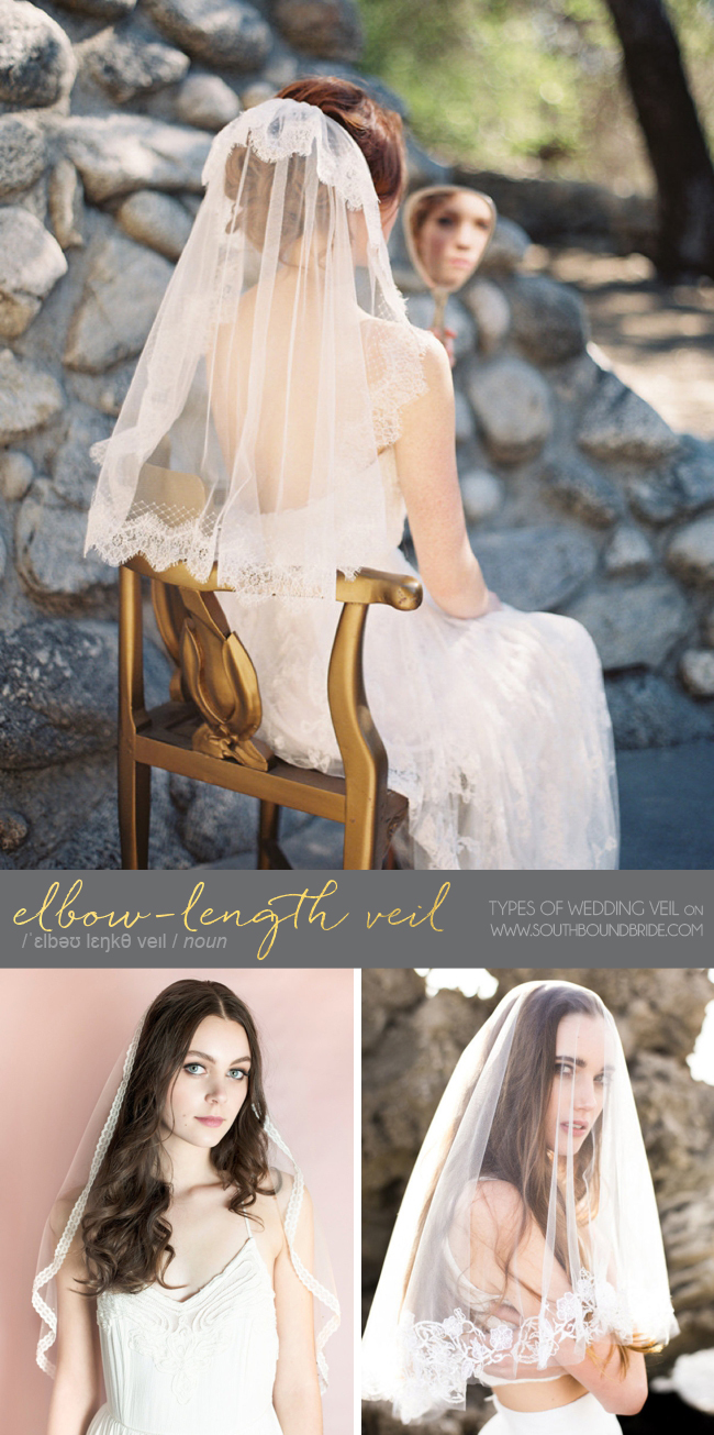 short wedding veil styles