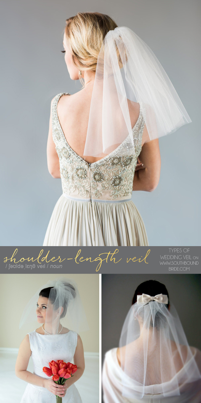 short wedding veil styles