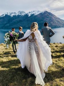 Feather Wedding Capes