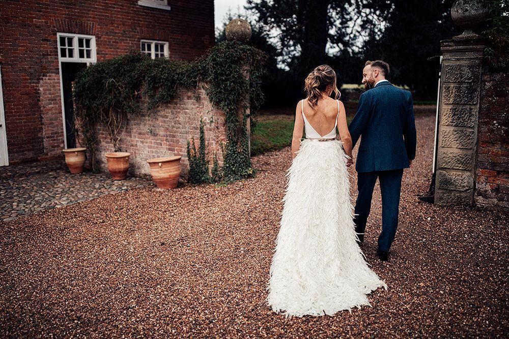 Feather Wedding Dresses