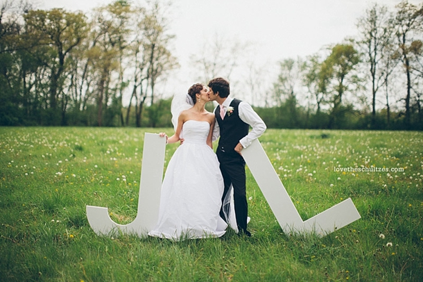 Decorative Letters For Weddings