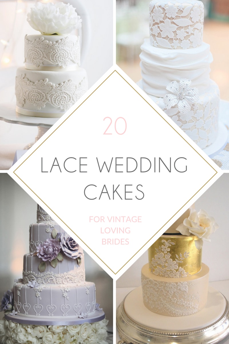 20 Lace Wedding Cakes | SouthBound Bride