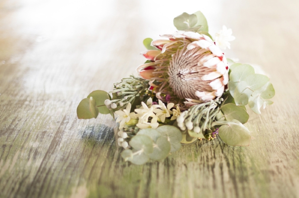 Wedding Flowers: Blushing Bride Protea