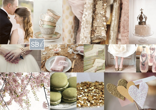 From Inspiration to Invitation to Reality: Sparkle & Blush