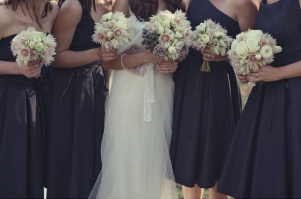 Wedding Flowers: Blushing Bride Protea