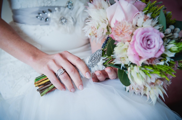 Blushing Bride Proteas