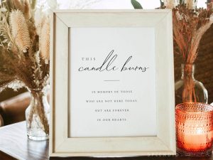 Wedding Memorial Ideas