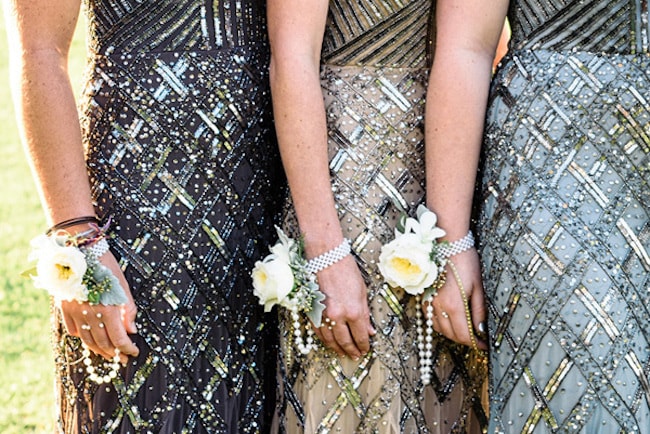 1920s Bridesmaid Dresses