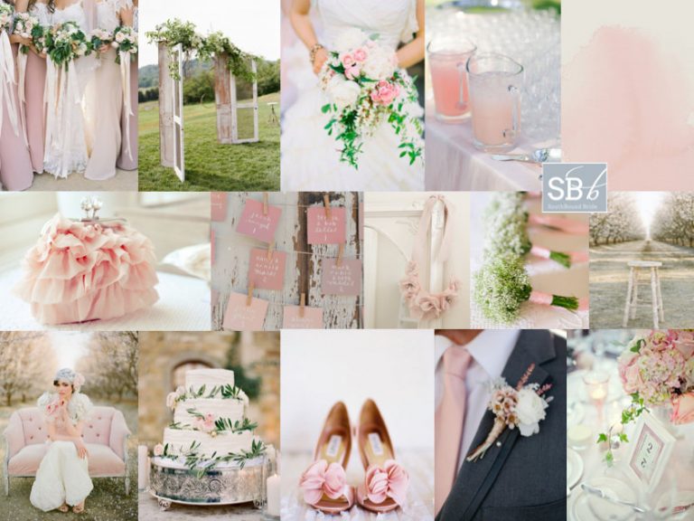 Inspiration Board Blush & Bashful
