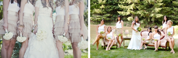 Bridesmaid Skirts + Tops