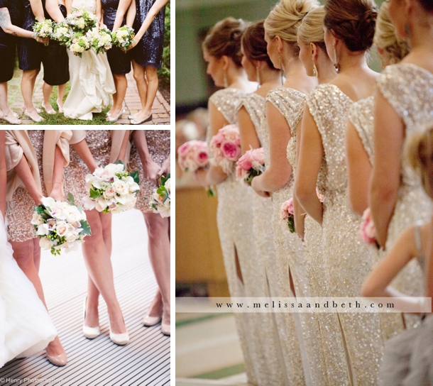 Sequin Bridesmaid Dresses