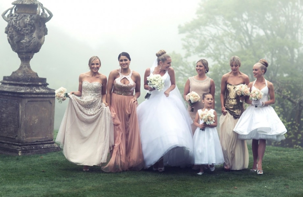 Sequin Bridesmaid Dresses