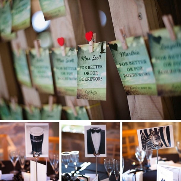 Funny Wedding Table Names