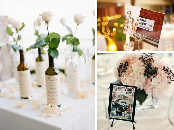 Unique Travel Wedding Table Names