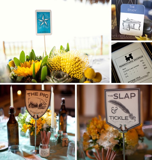 Wedding Table Name Ideas