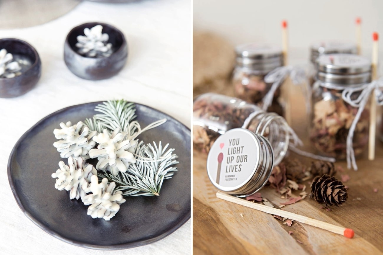 Winter Wedding Favour Ideas