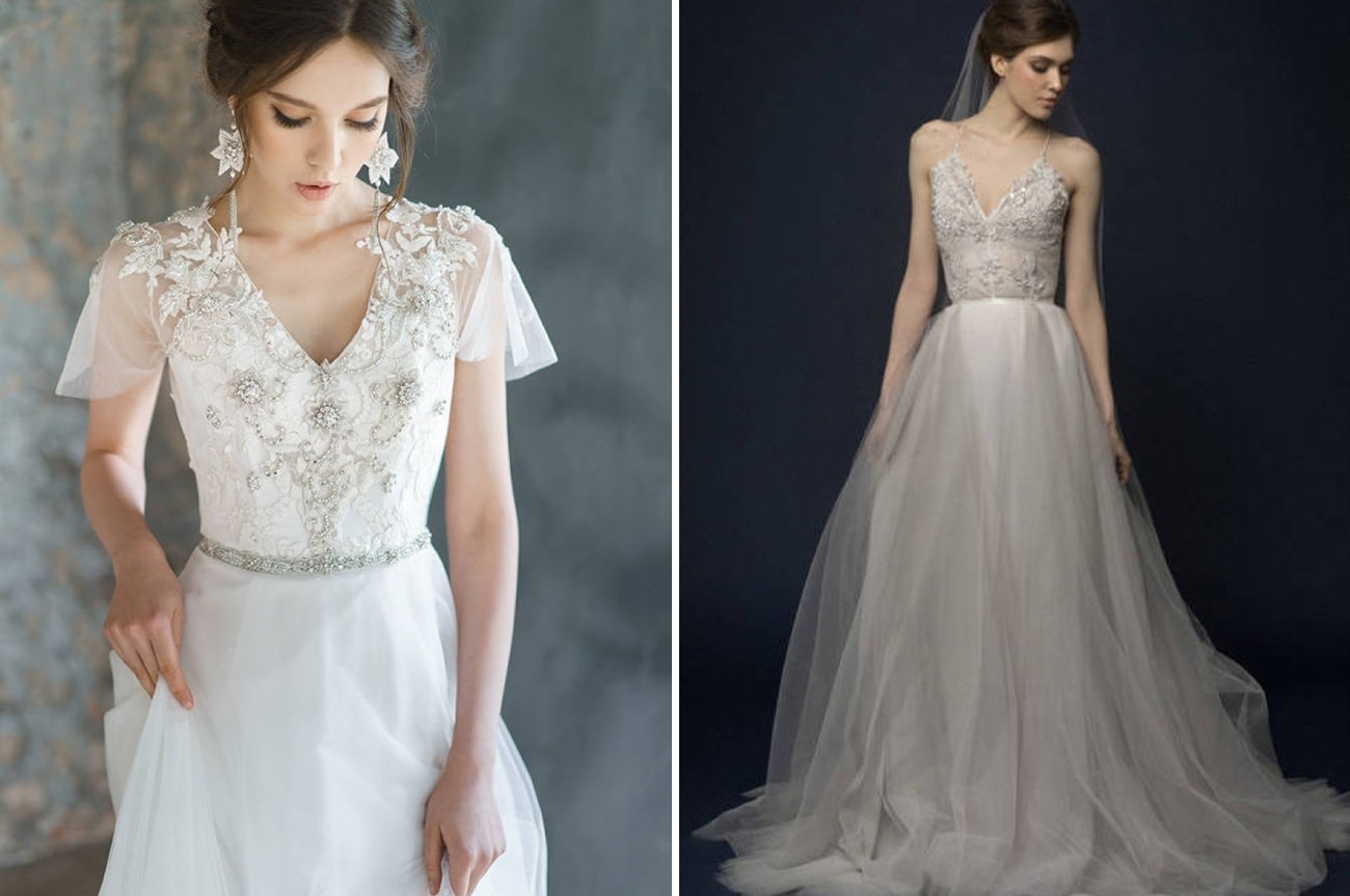  Wedding  Dresses  for Pear  or Triangle Shape  Brides