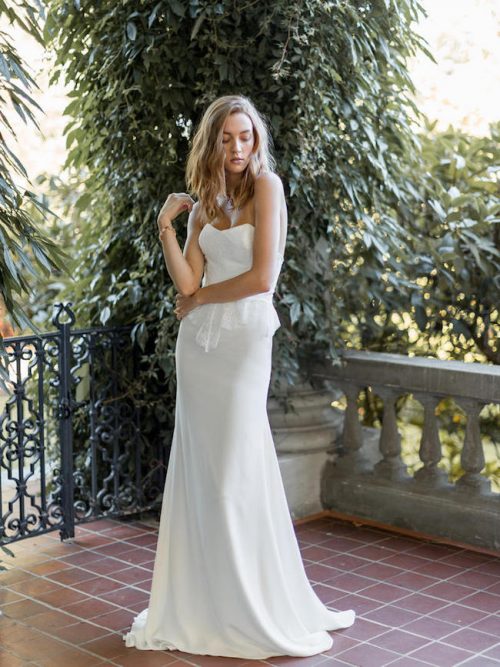 20 Peplum Wedding Dresses | SouthBound Bride