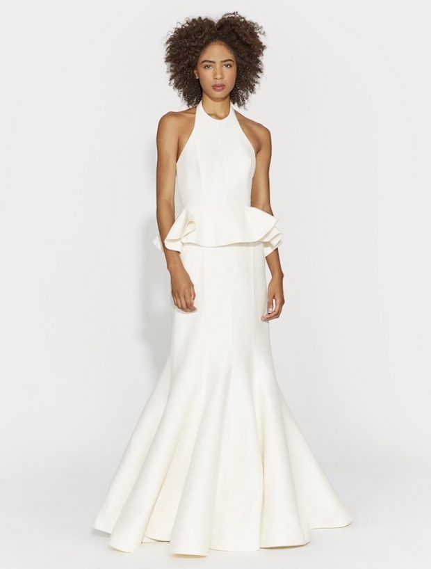 bridal peplum