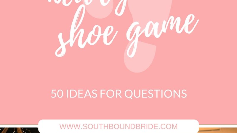 The Newlywed Shoe Game 50 Questions