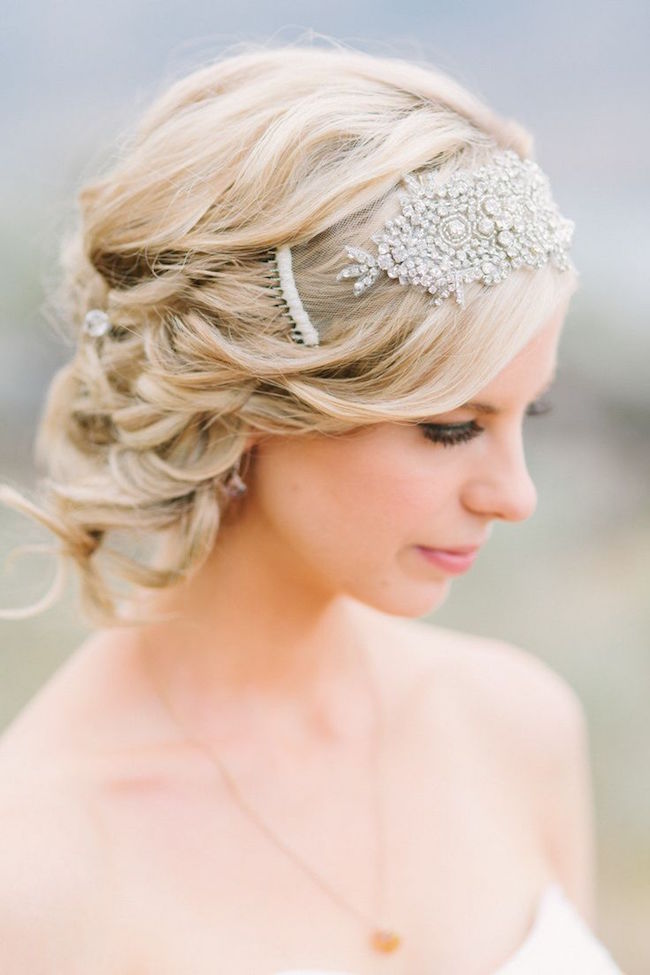 Great Gatsby Bridal Hairstyle