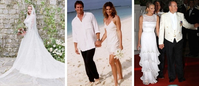 Celebrity Wedding Dresses For Inverted Triangle Body Shape