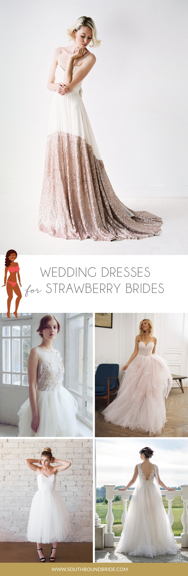 Inverted Triangle Wedding Dress