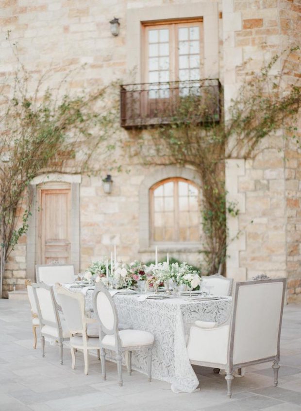 Lace Wedding Tablecloths & Table Runners | SouthBound Bride