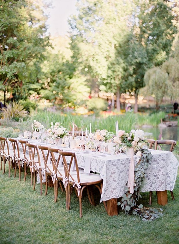 Lace Wedding Tablecloths & Table Runners | SouthBound Bride