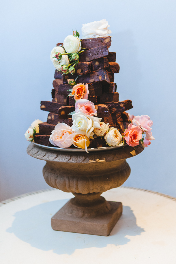 Special Commission: Brownie Wedding Cake