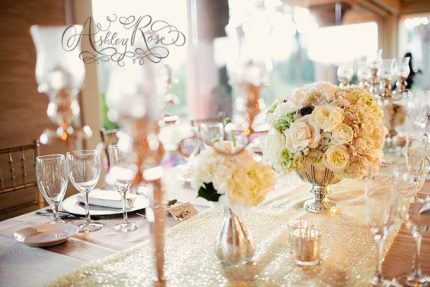 Sequin Table Runners