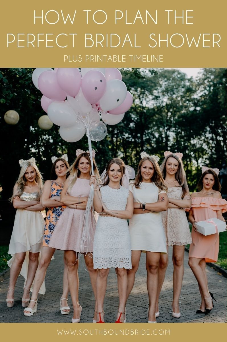 Your Complete Bridal Shower Checklist and Timeline of To-Dos