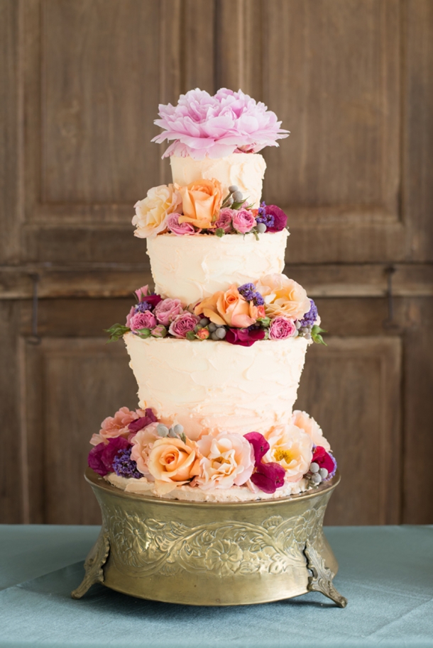 20 Fancy Floral Wedding Cakes Southbound Bride