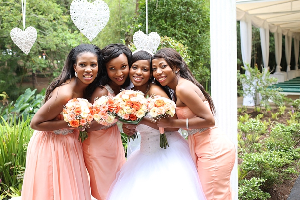 Pretty Peach & Traditional Zulu Weddings by Vita Bella Photography