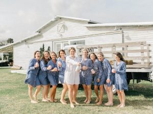 bridesmaid shirts for getting ready