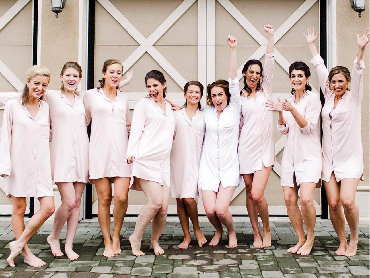 bridesmaid shirts for getting ready