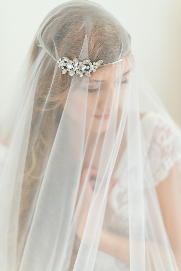 short wedding veil bubble veil veil for bridal boudior shoot tulle