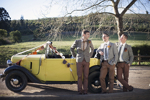 Tweed Suits for Grooms & Groomsmen